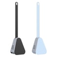 thumbnail image 2 of Mouliraty Toilet Brush Wall-mounted Soft Plastic Toilet Brush Without Dead Ends, 2 of 4