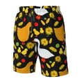 thumbnail image 6 of Uemuo Farm Goose Pattern Men's Swim Trunks Hawaiian Beach Bathing Suit Swimsuits Beach Quick-Dry Shorts with Pockets-XX-Large, 6 of 9