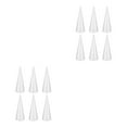thumbnail image 1 of Baohd Handmade Colored Painting DIY Hand Material Crafts Styrofoam for All 2.75-9.84 inch White 9.84 Inch 2Set, 1 of 6