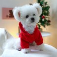 thumbnail image 5 of Dog Hoodie Dress for Large Dogs Elk Pattern Coat Dog Apparel Pullover Puppy Pajamas Dress Christmas Theme, 5 of 8