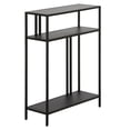 thumbnail image 1 of Henn&Hart 22" Noirci Table Console en Métal Bronze, 1 of 9