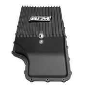 B&M 71397 Hi-Tek Deep Transmission Pan Black