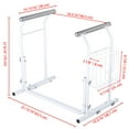 thumbnail image 6 of Yescom Toilet Safety Rails Frame, Elderly Assistance Products Handles for Seniors Disabled Metal 18" Width, 6 of 8