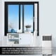 thumbnail image 5 of Kit de ventana de aire acondicionado Kit de ventilación de placa deslizante de ventana de 5 pulgadas Adaptador de manguera de reparación ajustable de PVC sidaley HA005579-00B, 5 of 6