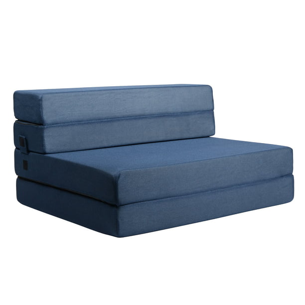 Milliard Tri Fold Foam Folding Mattress And Sofa Bed For Guests Or Floor Mat Xl, Foam Sofa Bed Folding