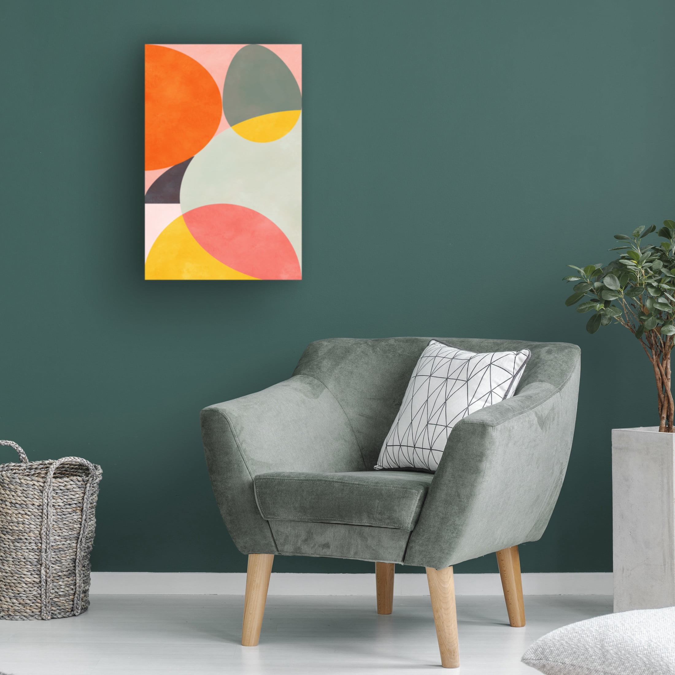Trademark Fine Art Ana Rut Bre Friendly Colors1 Canvas Wall Art