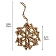 thumbnail image 3 of Snowflake Christmas Ornaments, Hand-Woven Snowflake Decorations Christmas Hanging Ornaments for Christmas Tree Winter Home Wall Holiday Party Gift, 3 of 5