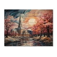 thumbnail image 3 of Designart "Christianity Christian gracefulness I" Spiritual Print on Natural Pine Wood, 3 of 5