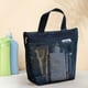 thumbnail image 5 of Bolso de malla Ins, maquillaje de viaje para la playa, almacenamiento portátil, azul marino, 5 of 7