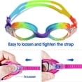 thumbnail image 5 of Kids Swim Goggles, SHX Swimming Goggles No Leaking Anti Fog Kids Goggles for Boys Girls(Age 6-14), 5 of 6