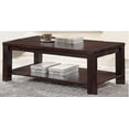 thumbnail image 1 of K LIVING Table basse Linda en bois massif, 1 of 1