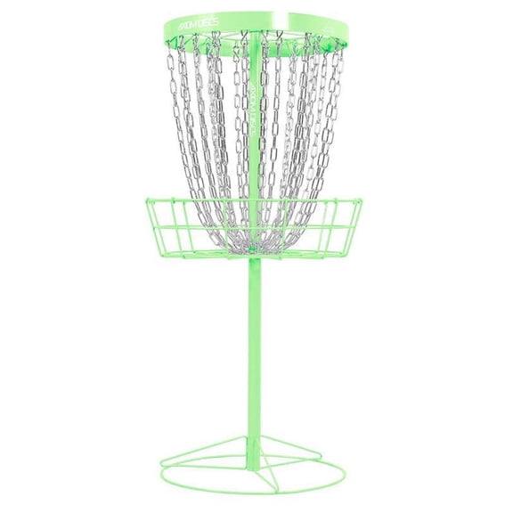 Axiom Discs Pro 24-Chain Disc Golf Basket - Lime