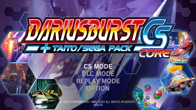 Darius Burst: CS Core + Taito/Sega Pack (SLG #77) [Nintendo Switch]