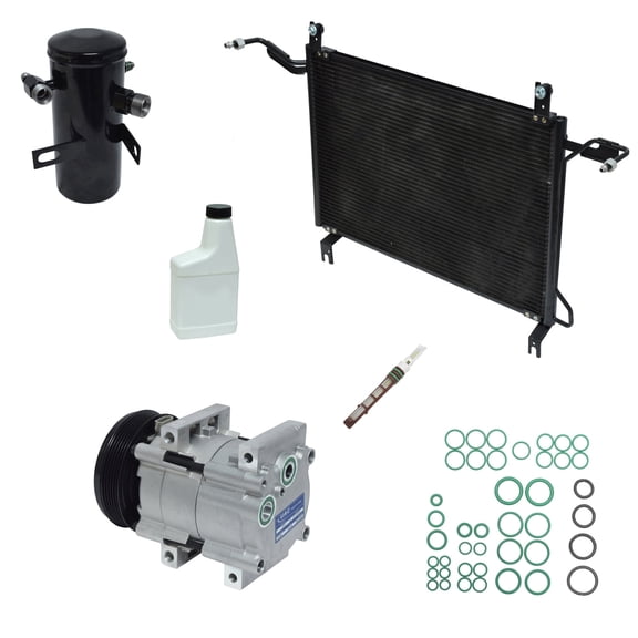 Uac Kt 1272A A/C Compressor And Component Kit, 1 Pack Fits select: 1994-1995,1996 FORD F150