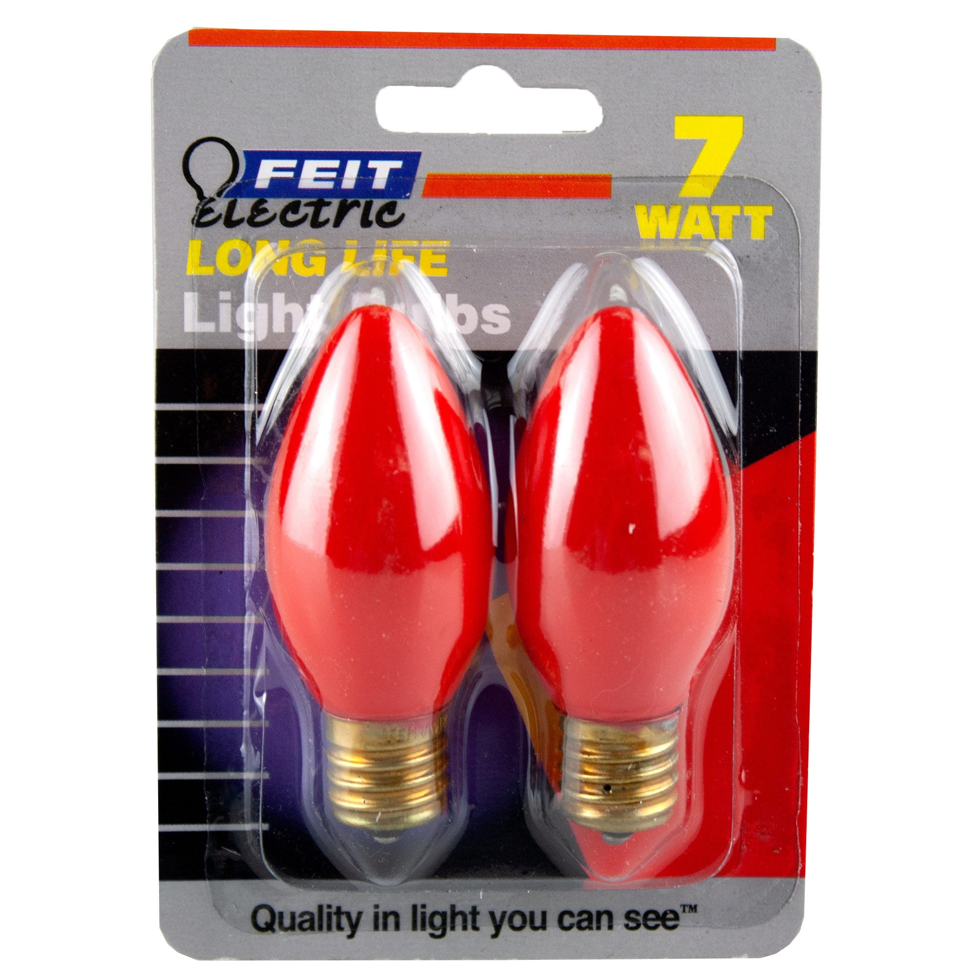 2 Pack Red 7 Watt Long Life Night Light Bulbs Wholesale, Cheap