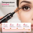 thumbnail image 5 of Heated Eyelash Curler, Yrmaups USB Charging Heated Eyelash Curler, 4 Temperature Settings with LED Display, Long Lasting Curls, Portable Makeup Tool, for Home Travel, Safe Gentle Heating, 5 of 9