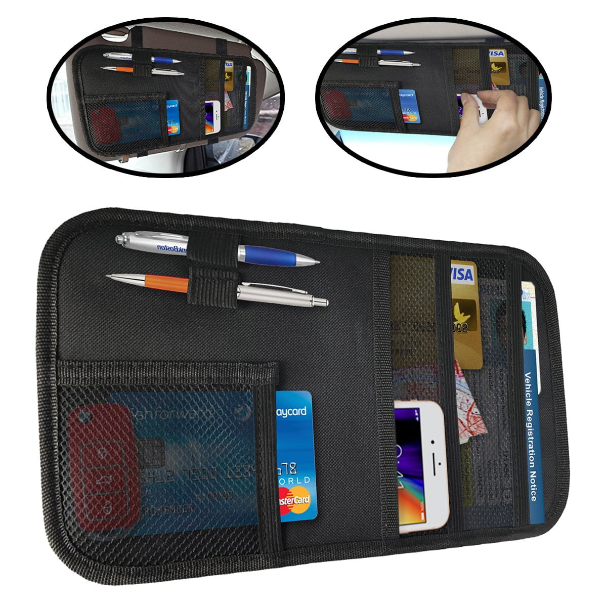 visor organizer walmart