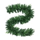 thumbnail image 1 of Corona navideña de agujas de pino de 2,7 metros con corona navideña artificial verde para repisa de invierno, mesa, porche, decoración navideña, corona navideña verde., 1 of 7