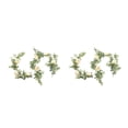 thumbnail image 2 of Bearachild Guirnalda de flores Navidad Plantas artificiales Artesanía Seda ligera Colgante de boda Decoraciones para el salón Tipo 1 2piezas Bearachild CBP498791, 2 of 5