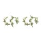 thumbnail image 2 of Injueey Guirnalda de flores Navidad Plantas artificiales Artesanía Seda ligera Colgante de boda Decoraciones para el salón Tipo 1 2piezas Injueey CBP498791, 2 of 5