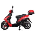 thumbnail image 3 of X-Pro Brand New 50cc Gas Moped Motorcycle, 10" Aluminum Wheels Electric/Kick Start! Large Headlights, 3 of 5