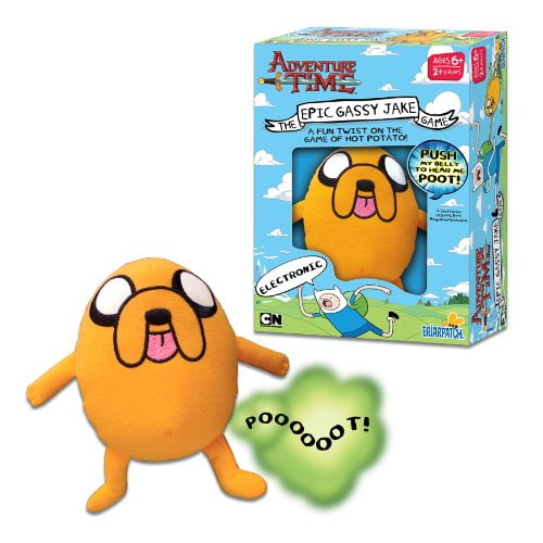 Adventure Time Epic Gassy Jake Farting Dog Hot Potato Game Electronic Sounds 