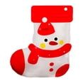thumbnail image 2 of 10x Bolsas de celofán para galletas navideñas Bolsas resellables con autosellado Bolsas para golosinas navideñas para repostería Panadería Bocadillos Muñeco de nieve, 2 of 8