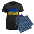 thumbnail image 5 of CafePress - Pray For Ukraine Sweatshirt, Stand With Uk Pajamas - Women's Short Sleeve Print T-Shirt and Pants Dark Cotton Pajama Set, 5 of 7