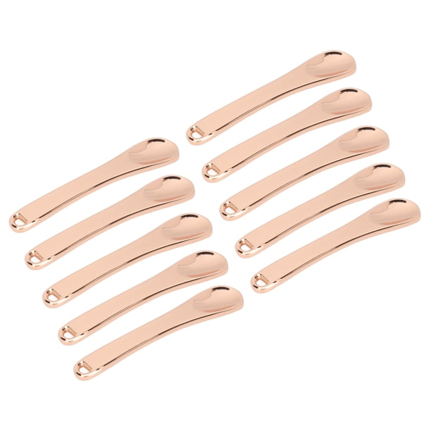 Espátula De Masaje Para Crema De Ojos, Cuchara De Maquillaje De Metal Portátil Higiénica Para Mascarilla