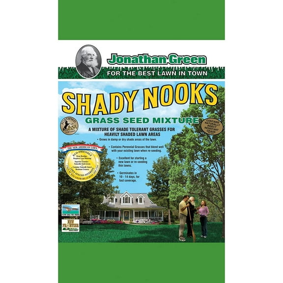 Jonathan Green Shady Nooks Grass Seed Mix - Shade Tolerant - 3 lbs