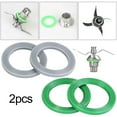 thumbnail image 1 of Visland 2Pcs Blender Rubber Gasket Seals Good Sealing Leak proof Kitchen Utensil Accessories Food Mixer Waterproof Rings Replacement for TM5 TM6 TM21 TM31, 1 of 8