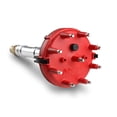 thumbnail image 3 of MSD Ignition Distributor 8558 Low-Profile; For Use With Chevy Tall Block V8 Engines; Without Ignition Control Module; Crank Trigger; Locked Out Timing; With Bronze Gear; Red Cap With HEI/Male Posts, 3 of 5