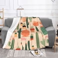 thumbnail image 2 of XMXT Flannel Throw Blanket for Couch, Flat Tropical Plants Bed Sofa Decor Blankets for Home Bedroom, 40 x 30 inches, 2 of 9