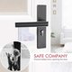 thumbnail image 4 of 4 Pack Rotating Door and Window Safety Locks with Adhesive for Child and Baby Proofing Handles, 4 of 5