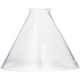 thumbnail image 1 of B & P Lamp Clear Glass Deep Cone Shade (18cm ), 1 of 7