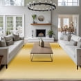 thumbnail image 4 of Yellow Ombre Area Rugs 8x10 for Living Room, Farmhouse Yellow Gradient Modern Art Non Slip Washable Rug Runner, Low Pile Indoor Floor Carpet Mat Bathroom Rugs for Bedroom, Kids Room, 4 of 9