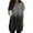 Black, variant on TQWQT Womens Long Tunic Tops to Wear with Leggings Long Shirts Short Sleeve Plus Size Shirt Oversized V-Neck T-Shirts Gradient Print Long Tops