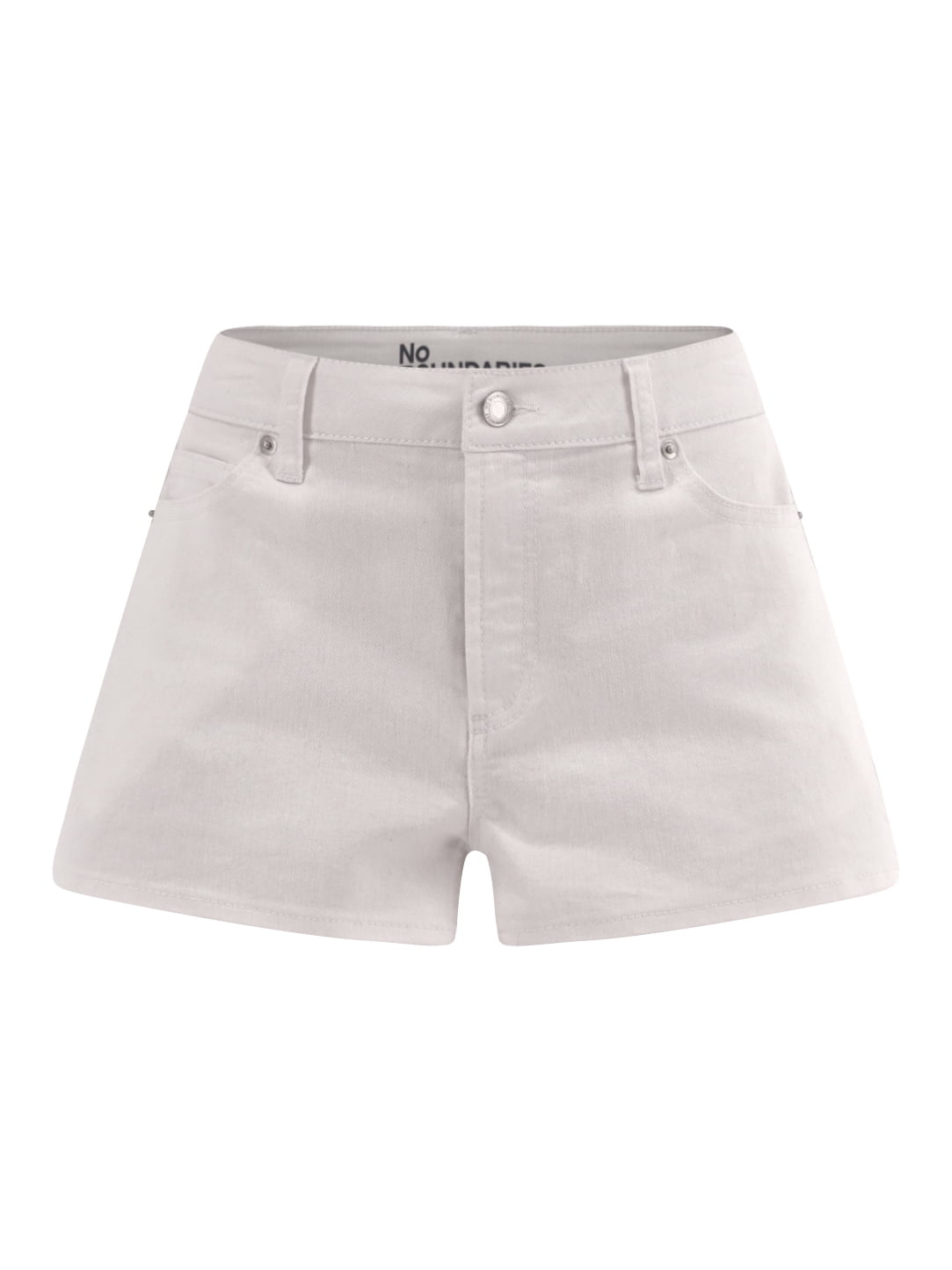 No Boundaries Denim Shorts, 3'' Inseam, Women's and Women's Plus