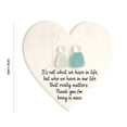 thumbnail image 3 of Dalxymotic Christmas Heart Ornament, Sea Glass Heart Ornament, Friendship Heart Hanging Decor, Gift Keepsake, Christmas Tree Window Hanging Ornament for Home, Tree, Window, Mantel, 3 of 6