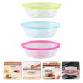 thumbnail image 3 of OFFIGAM 3pcs Reusable Microwave Covers 7.9x7.9x2in Splatter Free Cooking PP Microwave Lid Set, 3 of 10