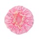 thumbnail image 3 of Gorro de ducha impermeable reutilizable, gorro de ducha elástico de doble capa para baño (rosa) JM, 3 of 5