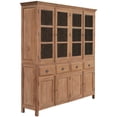 thumbnail image 4 of Recycled Teak Wood Bali Handmade Cupboard, Large, 4 of 5