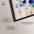 thumbnail image 4 of Sapphire Scrawl Shadowbox Print Western Floral Art by Art Remedy, Black Frame, 36 x 45, 4 of 7