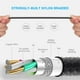 thumbnail image 5 of Innotech SC Cable de Carga Múltiple, Paquete de 2, Cable Cargador USB Trenzado 3 en 1 de 10 Pies con Lightning, Tipo C y Micro USB para iPhone 17/16/15/14, Teléfonos y Tabletas Android, 5 of 9