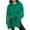 Dark Green _AE05, variant on Womens Oversized Hoodies Long Sleeve Side Slit Hooded Sweatshirts Pullover 2026 Fall Y2K Clothes Fashion Thumbholes Tops White M