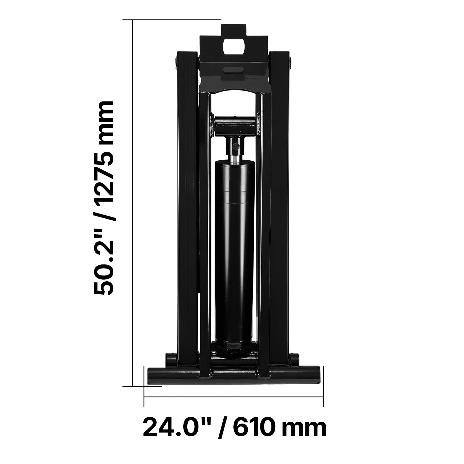 VEVOR Hydraulic Dump Lift Kit, 22,000 lb/10 T Dump Trailer Hydraulic Scissor Hoist Kit Standard Kit, Hydraulic Dump Bed Kit with 12V Hydraulic Pump Unit Suitable for Scissor Lift Dump Trailers Trucks