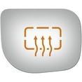 thumbnail image 2 of Convex Passenger Side Replacement Mirror Glass for 2005-2009 Nissan Armada W/O Baking Plate, 2 of 3