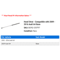 thumbnail image 2 of Hood Strut - Compatible with 2009 - 2016 Audi A4 Base 2010 2011 2012 2013 2014 2015, 2 of 2