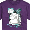 thumbnail image 2 of Pokémon - Psyduck Anime - Men's Short Sleeve Graphic T-Shirt, 2 of 4
