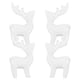 thumbnail image 1 of 4pcs Miniature Ceramic Deer Statue Decoration Desktop Cartoon Deer Figurine Home Decor, 1 of 3